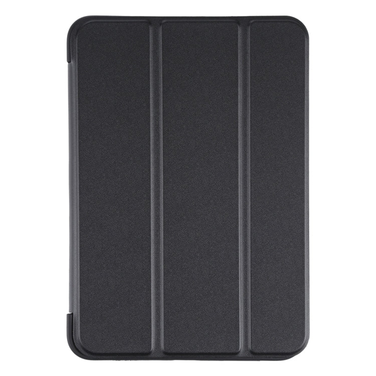 For iPad mini 2024 / mini 6 GEBEI Shockproof Horizontal Flip Tablet Case with Three-folding Holder(Black) - HoMEdemic™ 