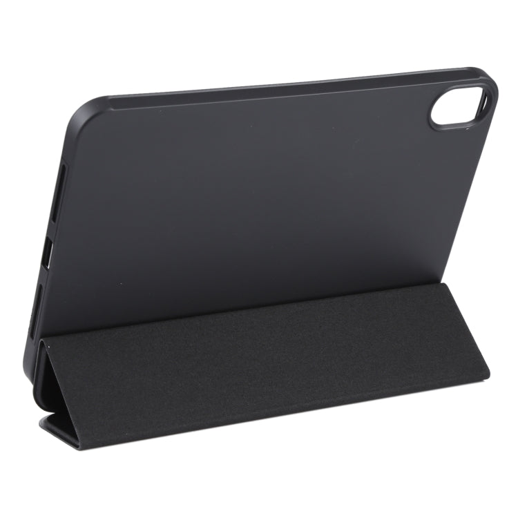 For iPad mini 2024 / mini 6 GEBEI Shockproof Horizontal Flip Tablet Case with Three-folding Holder(Black) - HoMEdemic™ 