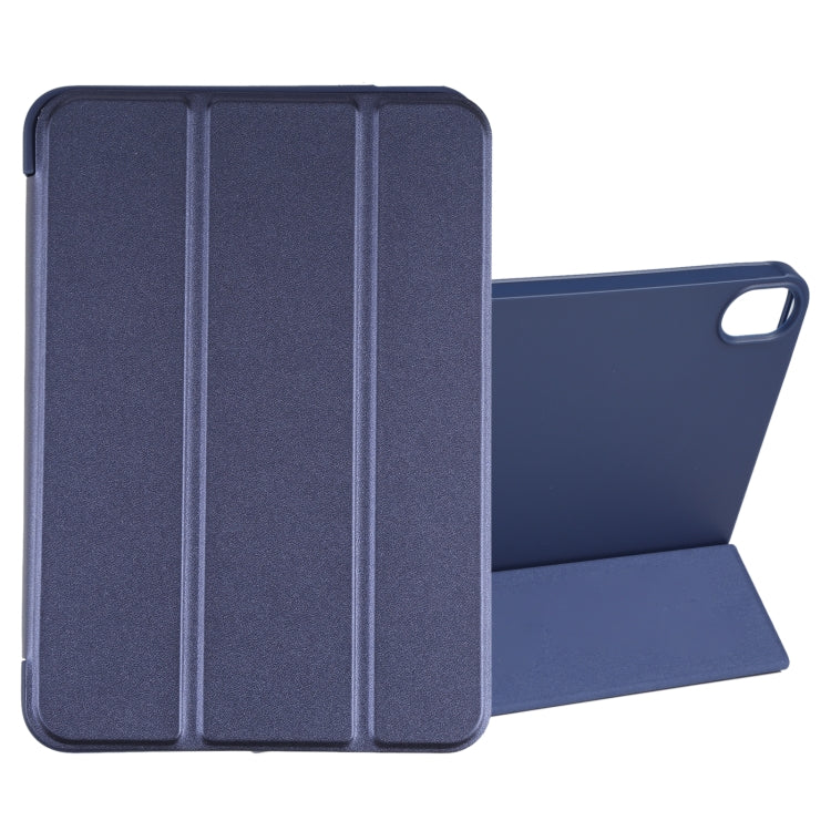 For iPad mini 2024 / mini 6 GEBEI Shockproof Horizontal Flip Tablet Case with Three-folding Holder(Royal Blue) - HoMEdemic™ 
