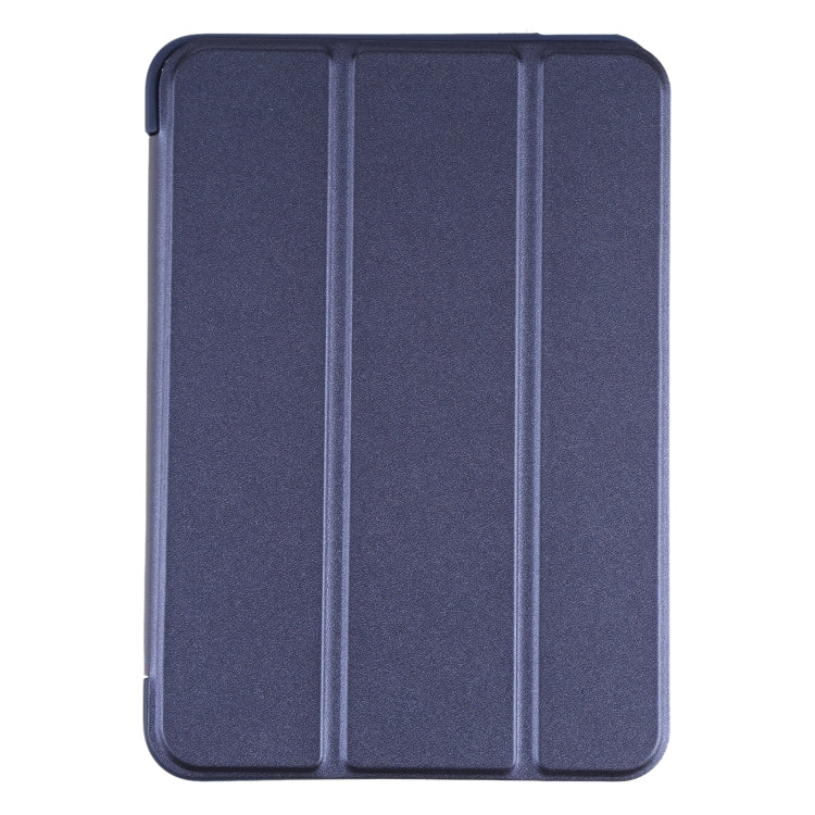 For iPad mini 2024 / mini 6 GEBEI Shockproof Horizontal Flip Tablet Case with Three-folding Holder(Royal Blue) - HoMEdemic™ 