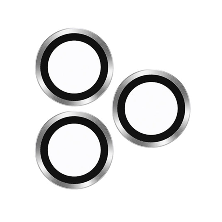 For iPhone 13 Pro / 13 Pro Max TOTUDESIGN AB-061 Golden Shield Series Metal Frame Camera Lens Film (Silver) - HoMEdemic™ 