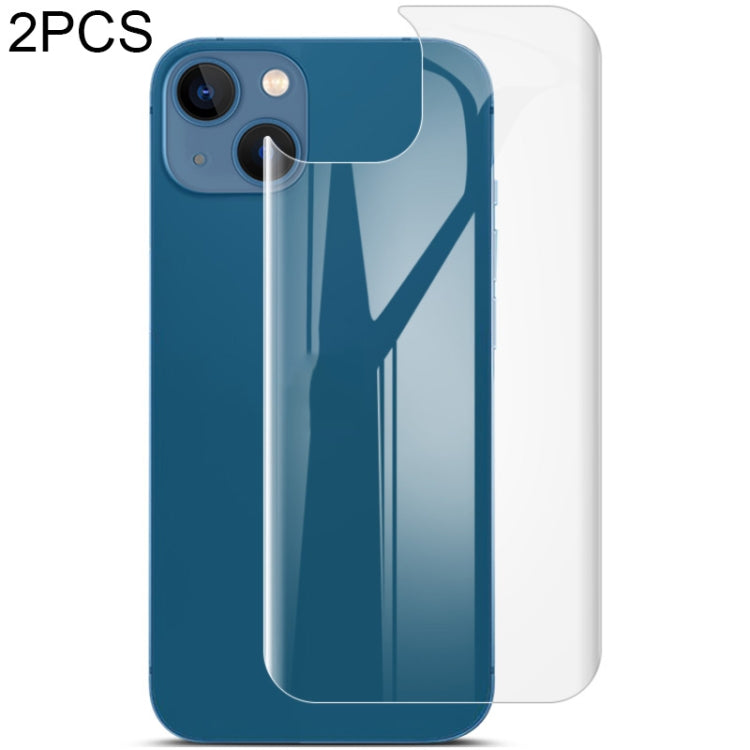 For iPhone 13 2pcs IMAK Curved Full Screen Hydrogel Film Back Protector - HoMEdemic™ 