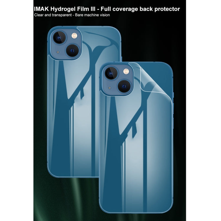 For iPhone 13 2pcs IMAK Curved Full Screen Hydrogel Film Back Protector - HoMEdemic™ 