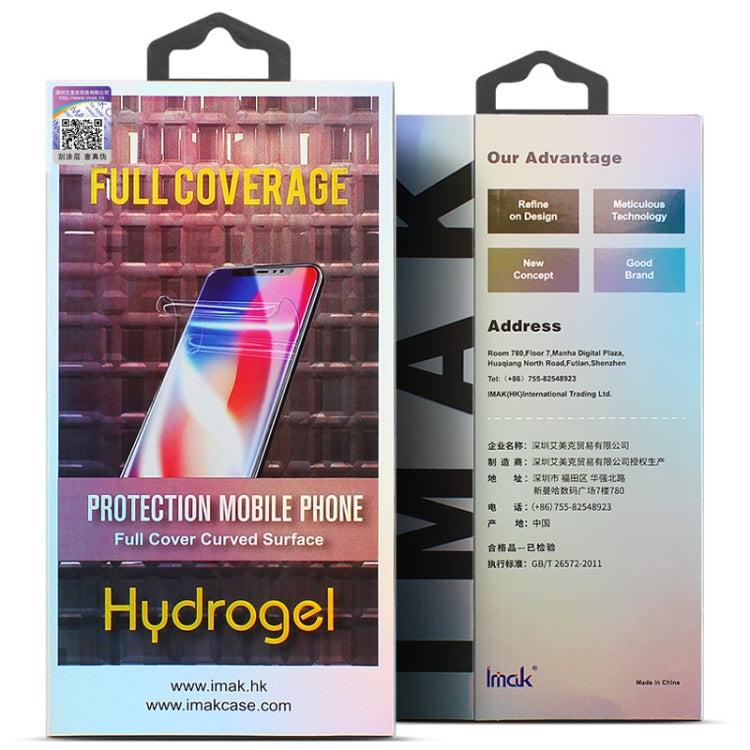 For iPhone 13 2pcs IMAK Curved Full Screen Hydrogel Film Back Protector - HoMEdemic™ 