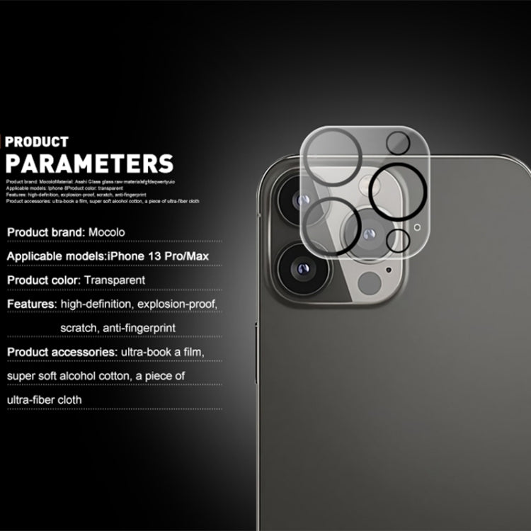 For iPhone 13 Pro Max mocolo 2.5D 9H Rear Camera Lens Tempered Glass Film - HoMEdemic™ 