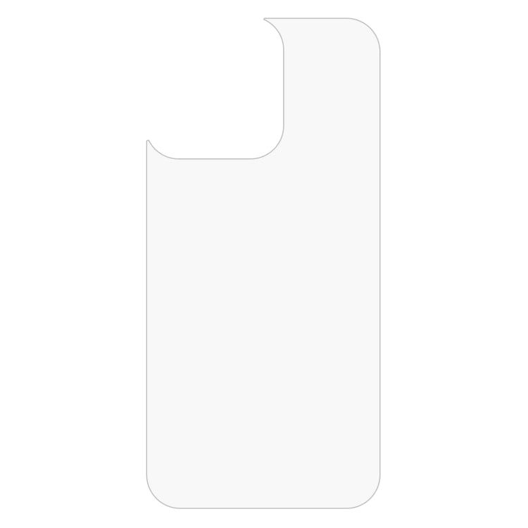 For iPhone 13 Pro 0.26mm 9H 2.5D Tempered Glass Back Film - HoMEdemic™ 