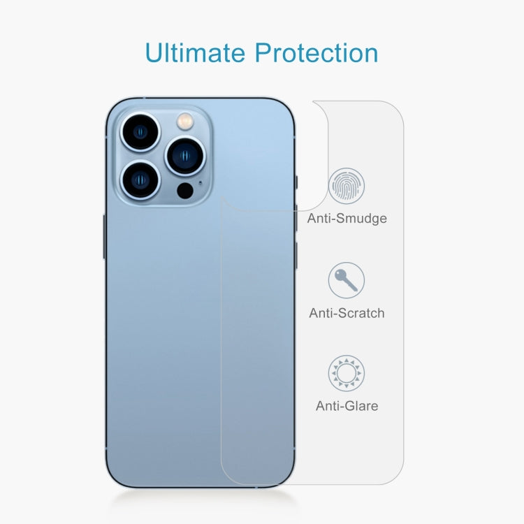 For iPhone 13 Pro 0.26mm 9H 2.5D Tempered Glass Back Film - HoMEdemic™ 