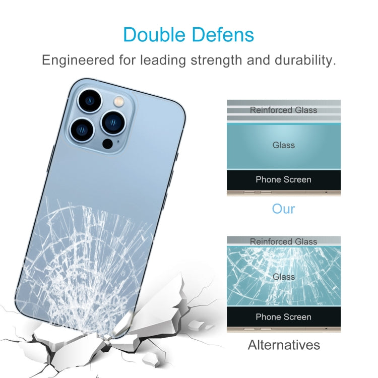 For iPhone 13 Pro 0.26mm 9H 2.5D Tempered Glass Back Film - HoMEdemic™ 
