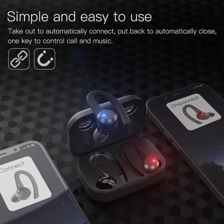 JAKCOM SE5 True Wireless Sport Bluetooth Earphone(Black) - HoMEdemic™ 