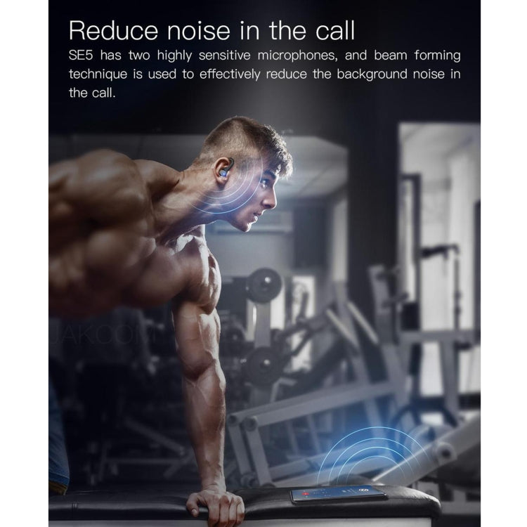 JAKCOM SE5 True Wireless Sport Bluetooth Earphone(Black) - HoMEdemic™ 