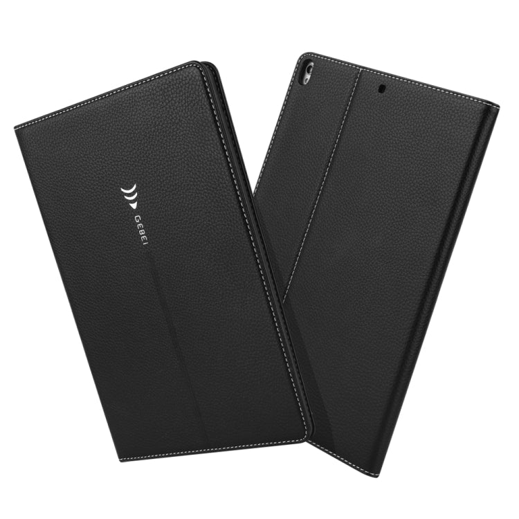 For iPad 10.2 2021 / 2020 / 2019 GEBEI PU+TPU Horizontal Flip Protective Case with Holder & Card Slots(Black) - HoMEdemic™ 