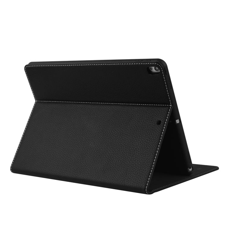 For iPad 10.2 2021 / 2020 / 2019 GEBEI PU+TPU Horizontal Flip Protective Case with Holder & Card Slots(Black) - HoMEdemic™ 