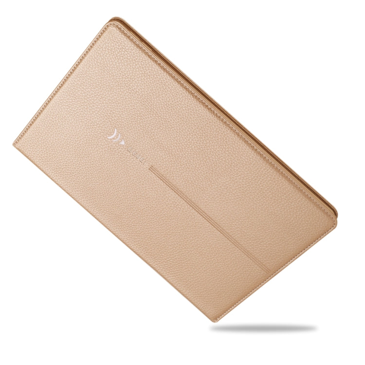 For iPad 10.2 2021 / 2020 / 2019 GEBEI PU+TPU Horizontal Flip Protective Case with Holder & Card Slots(Gold) - HoMEdemic™ 