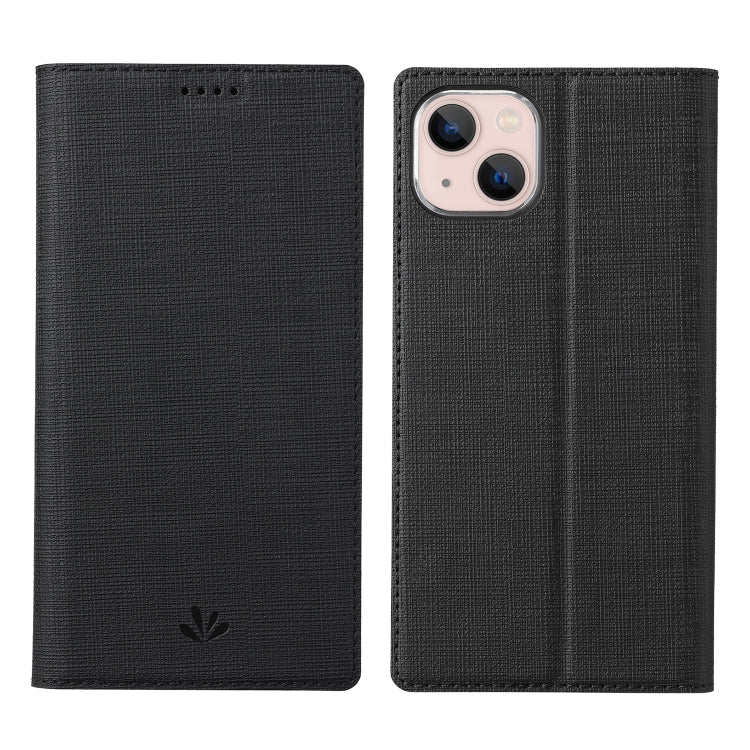 For iPhone 13 mini ViLi DMX Series Shockproof Magsafe Magnetic Horizontal Flip Leather Phone Case (Black) - HoMEdemic™ 