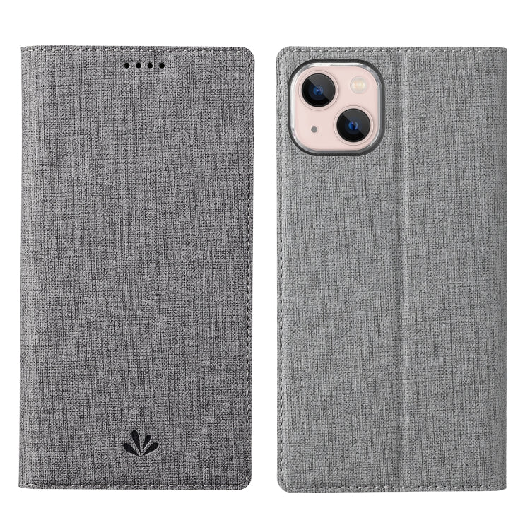For iPhone 13 mini ViLi DMX Series Shockproof Magsafe Magnetic Horizontal Flip Leather Phone Case (Grey) - HoMEdemic™ 