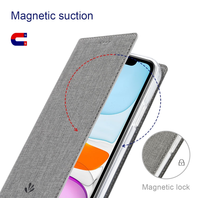 For iPhone 13 mini ViLi DMX Series Shockproof Magsafe Magnetic Horizontal Flip Leather Phone Case (Grey) - HoMEdemic™ 