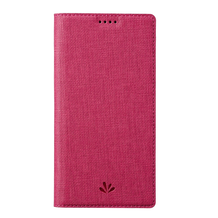 For iPhone 13 ViLi DMX Series Shockproof Magsafe Magnetic Horizontal Flip Leather Phone Case(Rose Red) - HoMEdemic™ 