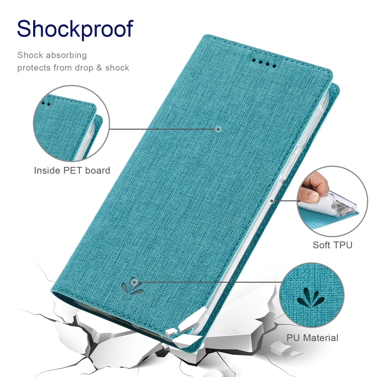 For iPhone 13 ViLi DMX Series Shockproof Magsafe Magnetic Horizontal Flip Leather Phone Case(Blue) - HoMEdemic™ 