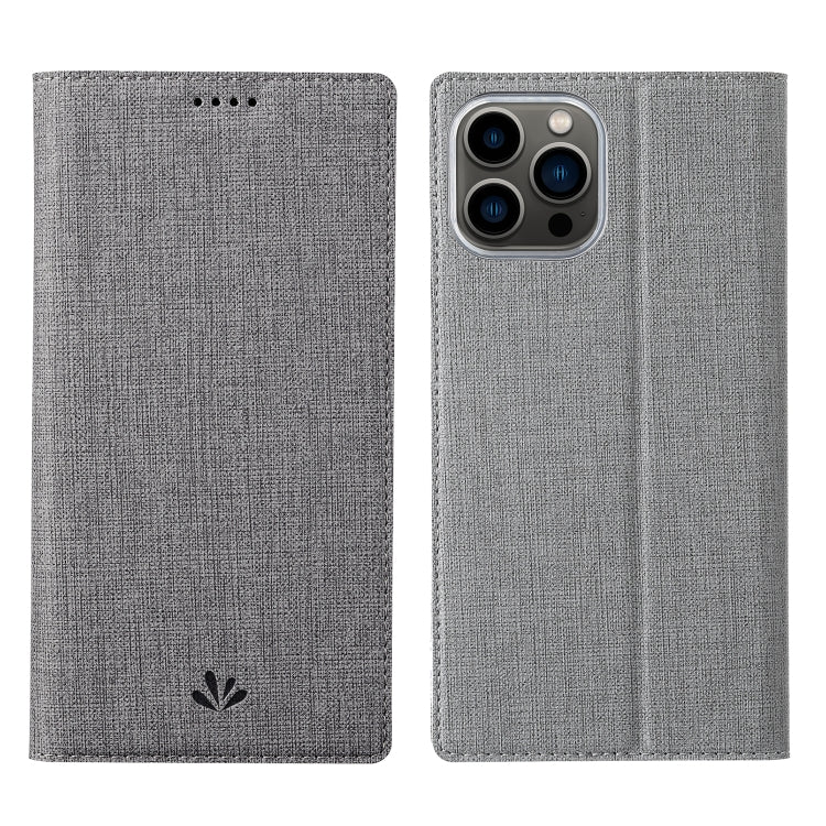 For iPhone 13 Pro ViLi DMX Series Shockproof Magsafe Magnetic Horizontal Flip Leather Phone Case (Grey) - HoMEdemic™ 