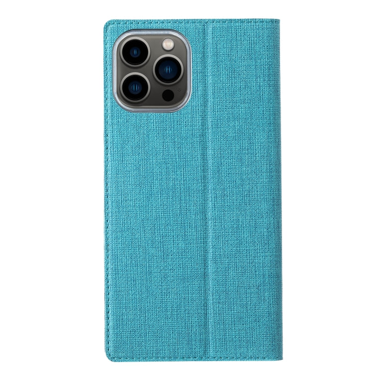 For iPhone 13 Pro ViLi DMX Series Shockproof Magsafe Magnetic Horizontal Flip Leather Phone Case (Blue) - HoMEdemic™ 