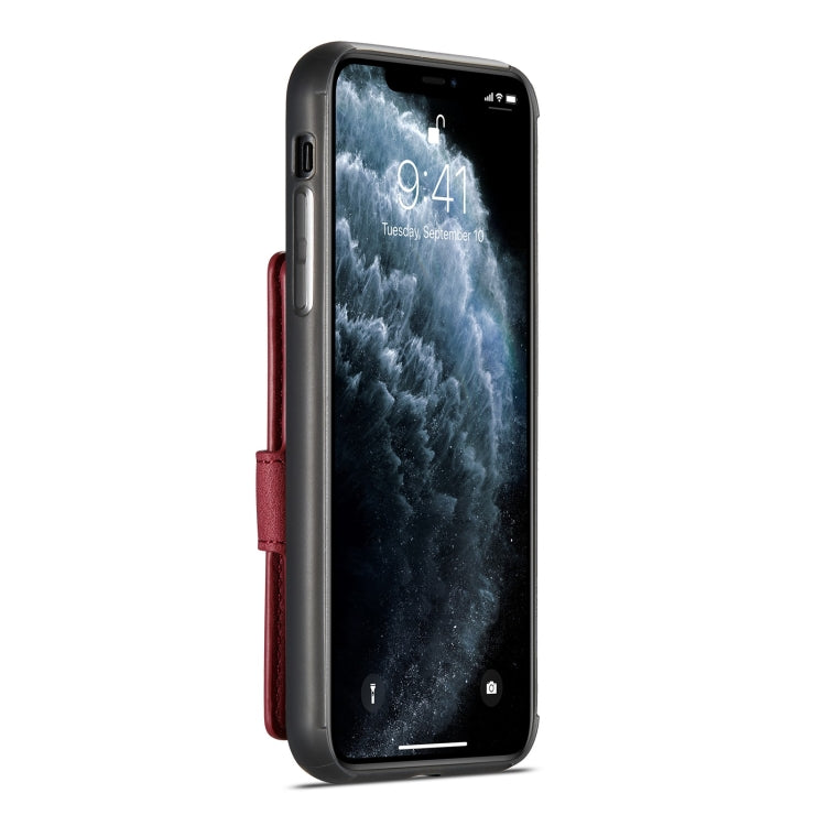 For iPhone 11 JEEHOOD RFID Blocking Anti-Theft Wallet Phone Case (Red) - HoMEdemic™ 