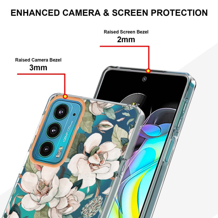 Flowers and Plants Series IMD TPU Phone Case, For Motorola Edge 20, For Motorola Edge 20 Pro - HoMEdemic™ 