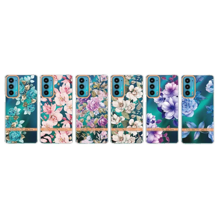 Flowers and Plants Series IMD TPU Phone Case, For Motorola Edge 20, For Motorola Edge 20 Pro - HoMEdemic™ 