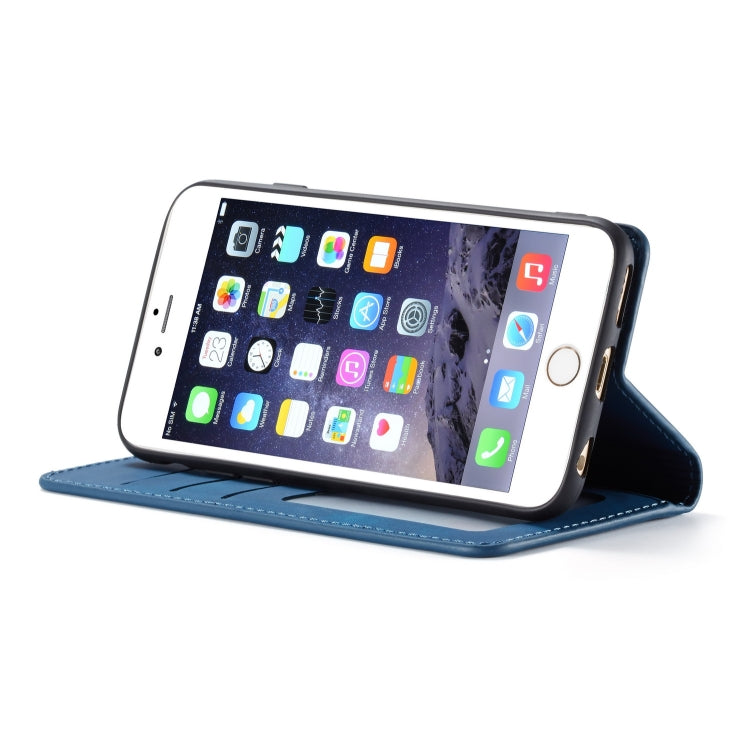 For iPhone 6s / 6 Forwenw Dream Series Oil Edge Strong Magnetism Horizontal Flip Leather Case with Holder & Card Slots & Wallet & Photo Frame(Blue) - HoMEdemic™ 