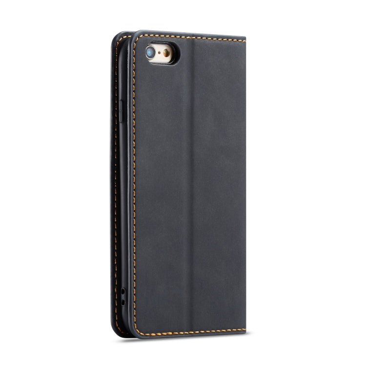 For iPhone 6s Plus / 6 Plus Forwenw Dream Series Oil Edge Strong Magnetism Horizontal Flip Leather Case with Holder & Card Slots & Wallet & Photo Frame(Black) - HoMEdemic™ 