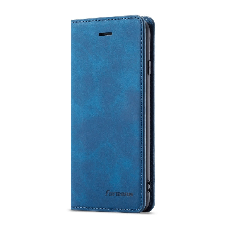 For iPhone 6s Plus / 6 Plus Forwenw Dream Series Oil Edge Strong Magnetism Horizontal Flip Leather Case with Holder & Card Slots & Wallet & Photo Frame(Blue) - HoMEdemic™ 