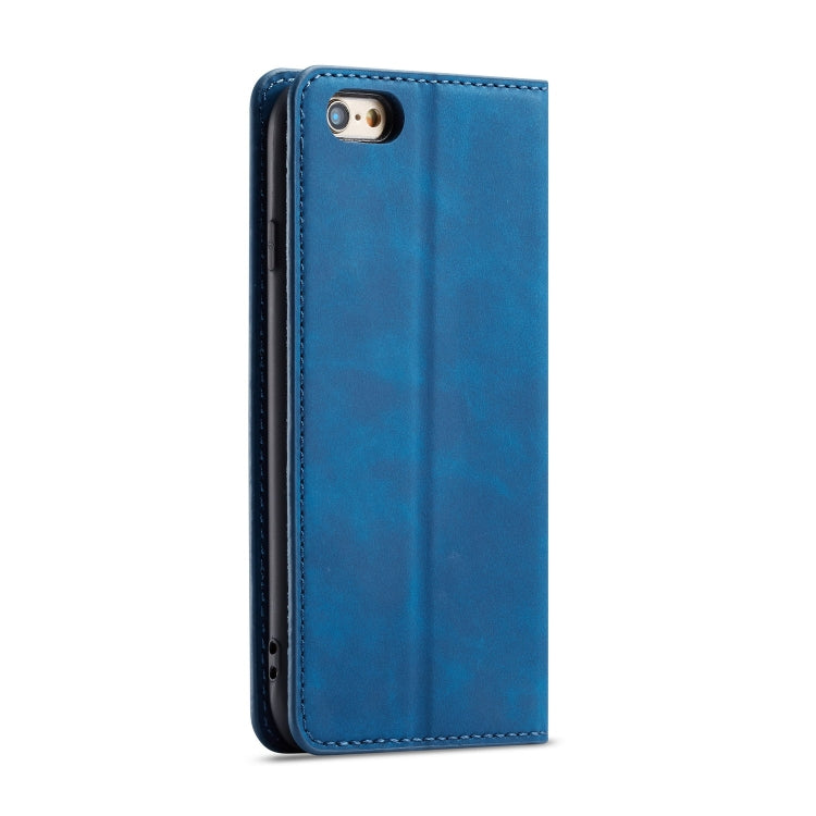 For iPhone 6s Plus / 6 Plus Forwenw Dream Series Oil Edge Strong Magnetism Horizontal Flip Leather Case with Holder & Card Slots & Wallet & Photo Frame(Blue) - HoMEdemic™ 