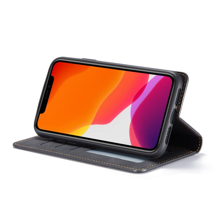 For iPhone 11 Forwenw Dream Series Oil Edge Strong Magnetism Horizontal Flip Leather Case with Holder & Card Slots & Wallet & Photo Frame(Black) - HoMEdemic™ 