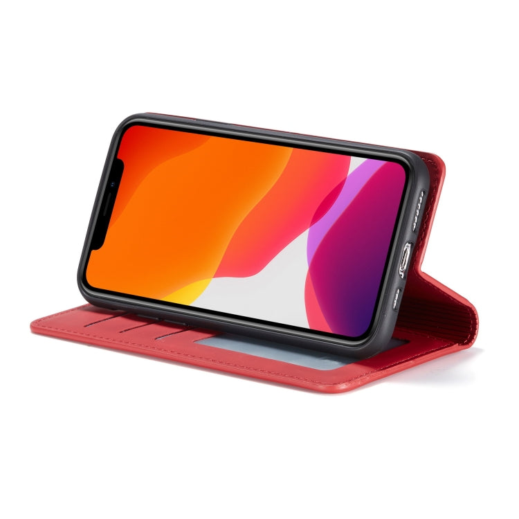 For iPhone 11 Pro Max Forwenw Dream Series Oil Edge Strong Magnetism Horizontal Flip Leather Case with Holder & Card Slots & Wallet & Photo Frame(Red) - HoMEdemic™ 