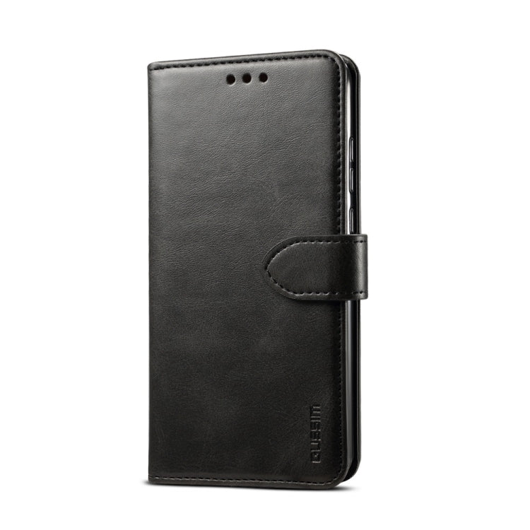 For iPhone 6 GUSSIM Magnetic Horizontal Flip Leather Case with Holder & Card Slots & & Wallet(Black) - HoMEdemic™ 