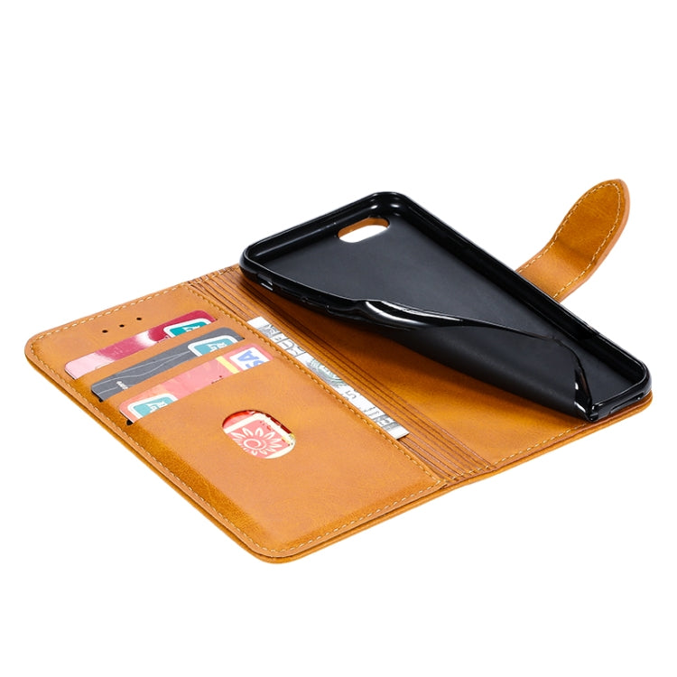 For iPhone 6 Plus GUSSIM Magnetic Horizontal Flip Leather Case with Holder & Card Slots & & Wallet(Red) - HoMEdemic™ 