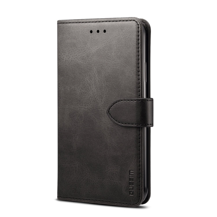 For iPhone 11 GUSSIM Magnetic Horizontal Flip Leather Case with Holder & Card Slots & & Wallet(Black) - HoMEdemic™ 