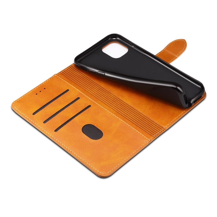 For iPhone 11 GUSSIM Magnetic Horizontal Flip Leather Case with Holder & Card Slots & & Wallet(Red) - HoMEdemic™ 