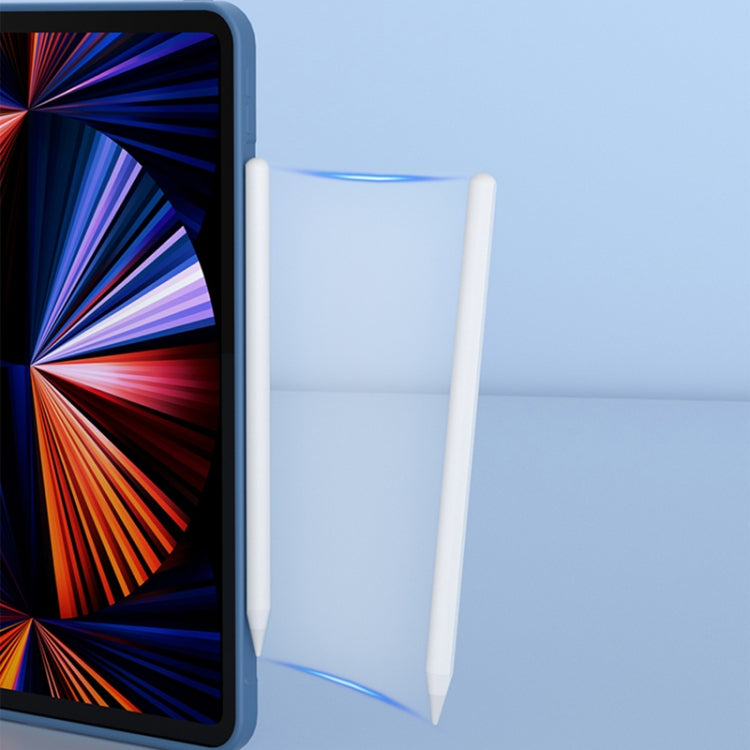 For iPad Pro 11 inch 2022 / 2021 / 2020 Mutural Silicone Microfiber Tablet Case(Midnight Blue) - HoMEdemic™ 