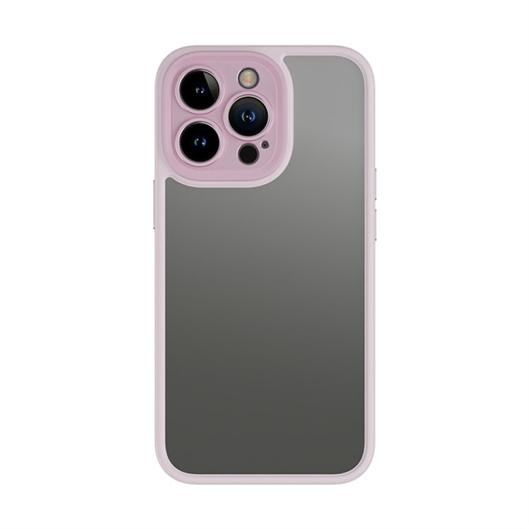 For iPhone 13 Pro Max ROCK U-shield Skin-like PC+TPU Phone Case (Pink) - HoMEdemic™ 