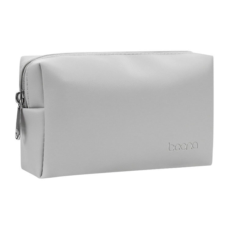 Baona XB-Q003 Power Storage Handbag PU Leather Digital Storage Bag(Gentleman Gray) - HoMEdemic™ 