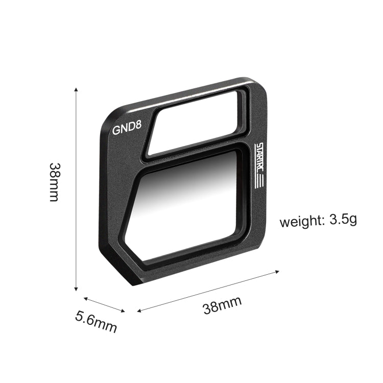 For DJI Mavic 3 STARTRC 1110397 GND 8 Lens Filter(Black) - HoMEdemic™ 