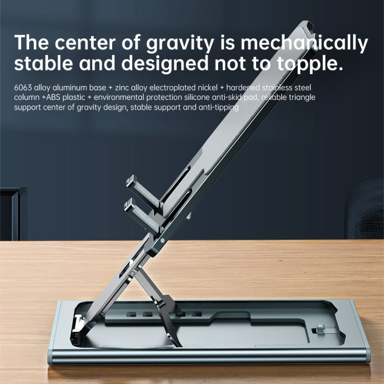 R-JUST HZ16 Slim Phone Desktop Holder(Silver) - HoMEdemic™ 