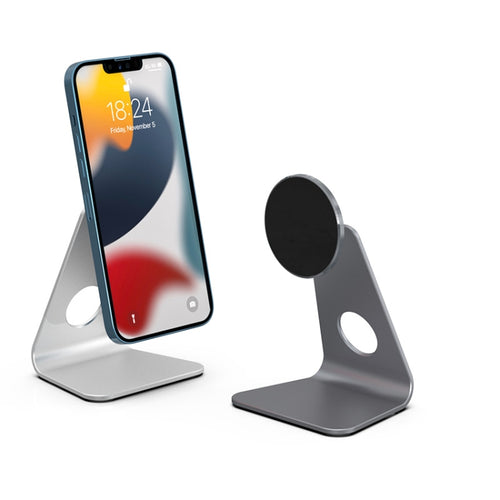R-JUST SJ19 Round Desktop Magnetic Holder(Grey) - HoMEdemic™ 