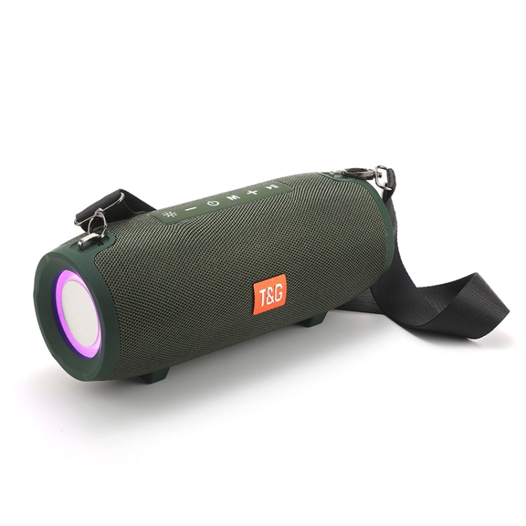 T&G TG322 40W Waterproof Portable LED Bluetooth Speaker(Army Green) - HoMEdemic™ 