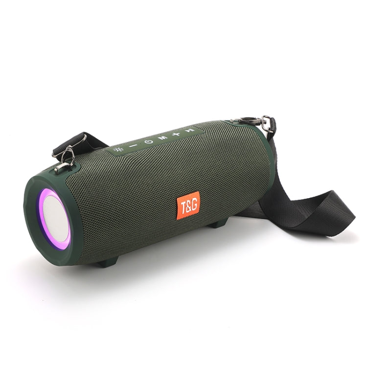 T&G TG322 40W Waterproof Portable LED Bluetooth Speaker(Army Green) - HoMEdemic™ 