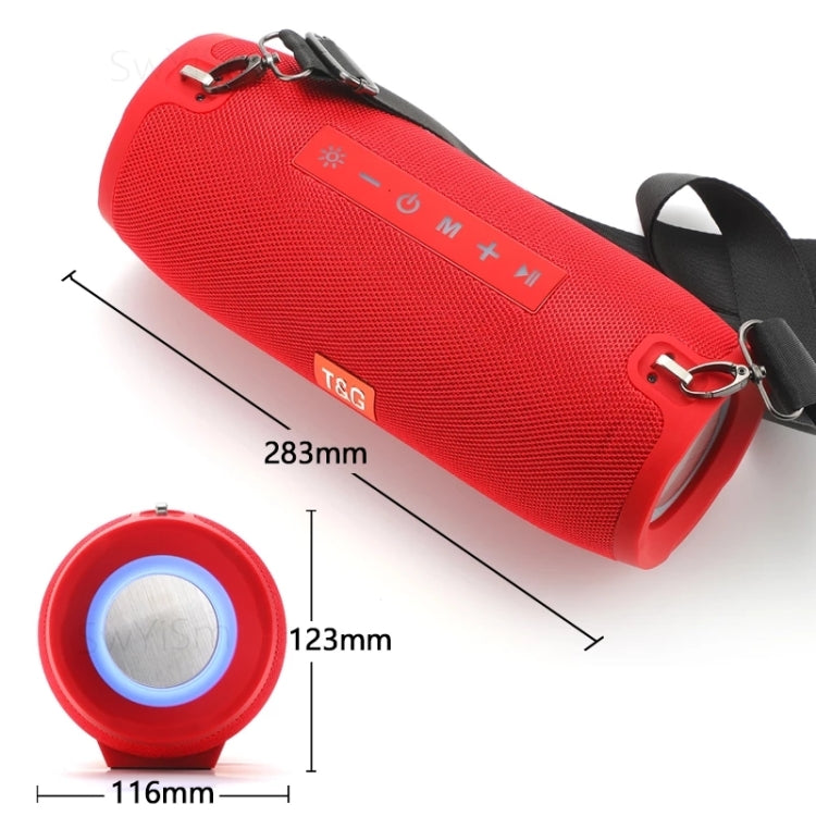 T&G TG322 40W Waterproof Portable LED Bluetooth Speaker(Army Green) - HoMEdemic™ 