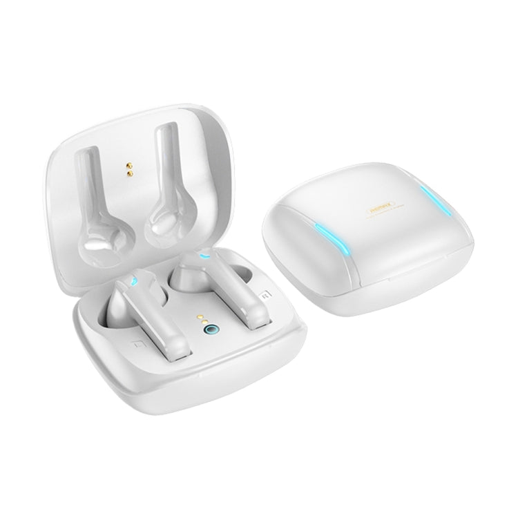 REMAX TWS-40 True Wireless Music Gaming Bluetooth Earphone(White) - HoMEdemic™ 