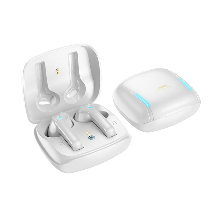 REMAX TWS-40 True Wireless Music Gaming Bluetooth Earphone(White) - HoMEdemic™ 