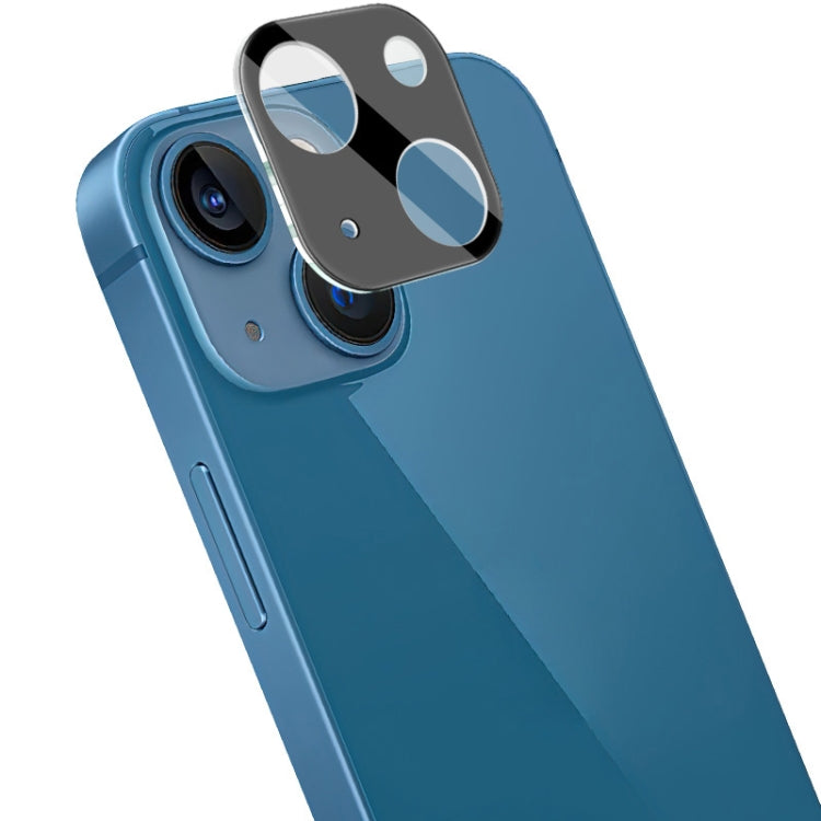 For iPhone 13 / 13 mini  imak Integrated Rear Camera Lens Tempered Glass Film with Lens Cap Black Version - HoMEdemic™ 