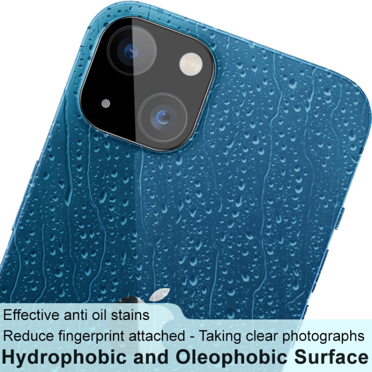 For iPhone 13 / 13 mini  imak Integrated Rear Camera Lens Tempered Glass Film with Lens Cap Black Version - HoMEdemic™ 